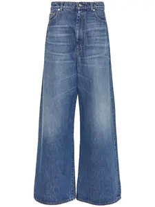 SPORTMAX Angri Low Rise Denim Wide Jeans