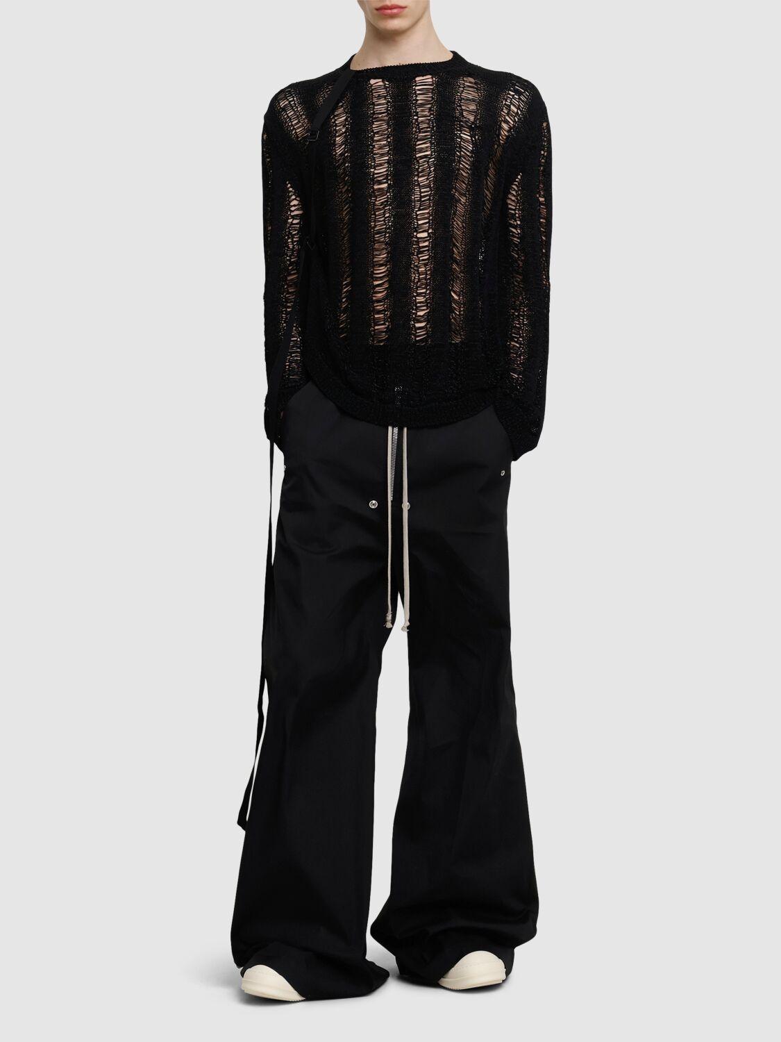 RICK OWENS Wide Belas Cotton Pants
