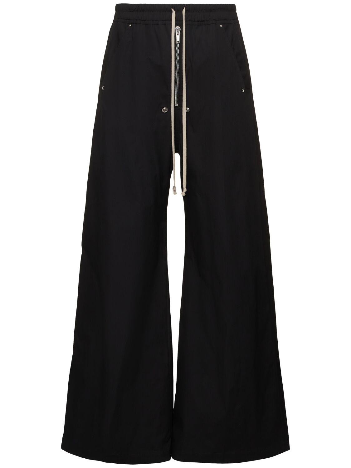 RICK OWENS Wide Belas Cotton Pants