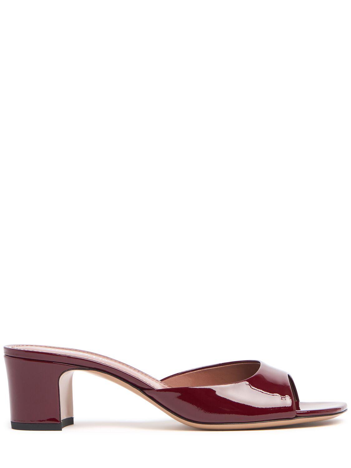PARIS TEXAS Lara Patent Leather Mules