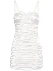 DOLCE & GABBANA Stretch Satin Mini Dress