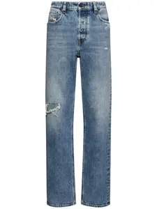 DIESEL 1988 D-ark High Rise Straight Jeans