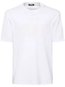 VERSACE Compact Cotton Jersey T-shirt
