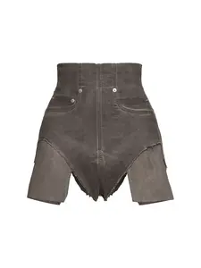 RICK OWENS DRKSHDW Dirt Cutoffs Denim Shorts