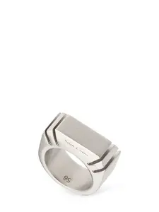 RICK OWENS Cut Beveled Ring
