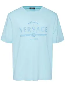 VERSACE Compact Cotton Jersey T-shirt
