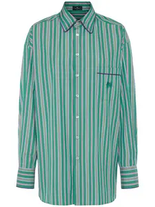 ETRO Striped Cotton Poplin Shirt