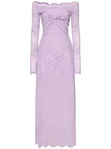 RABANNE Off-the-shoulder Lace Long Dress