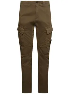 C.P. COMPANY Sateen Stretch Cargo Lens Pants