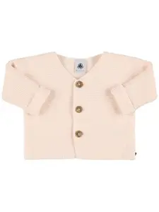 PETIT BATEAU Cotton Knit Cardigan
