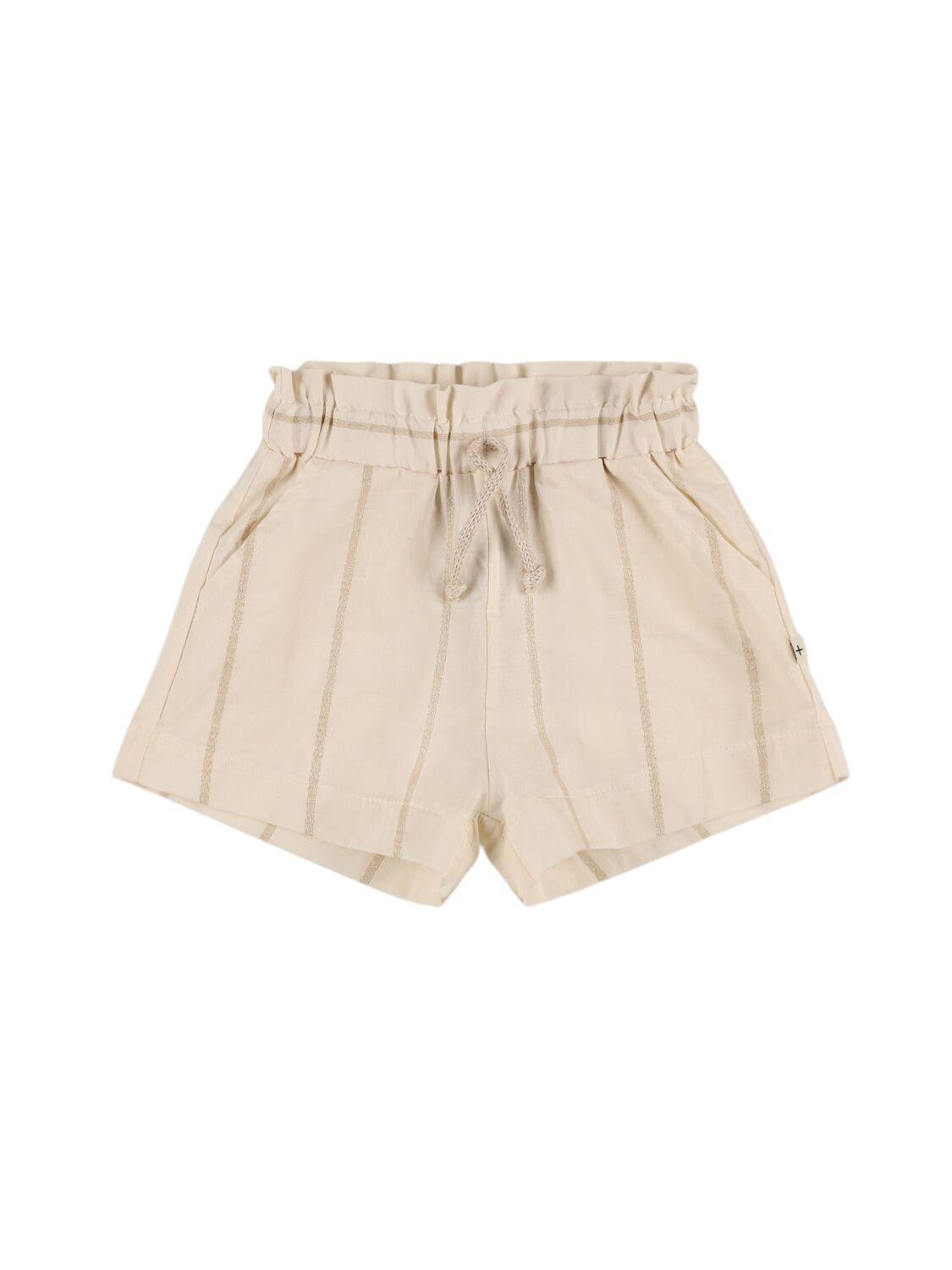 1 + IN THE FAMILY Printed Cotton Blend Shorts