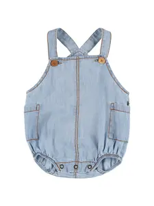 1 + IN THE FAMILY Cotton Chambray Overalls