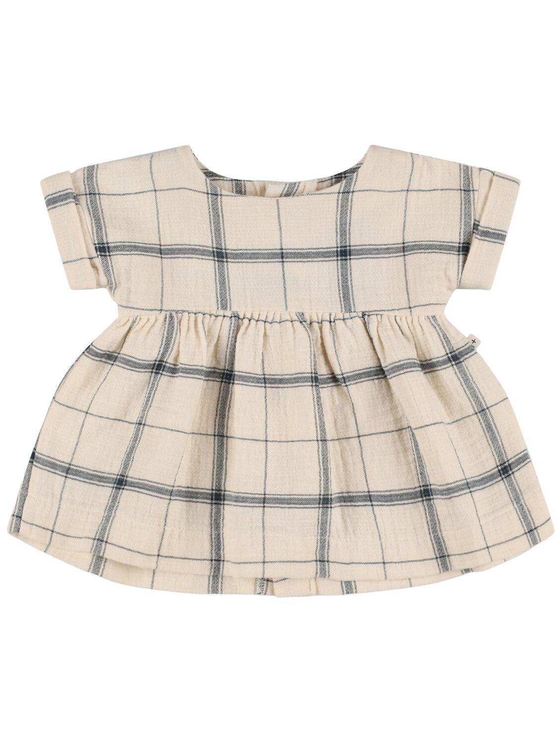 1 + IN THE FAMILY Check Print Cotton Dress