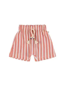 1 + IN THE FAMILY Striped Cotton Shorts