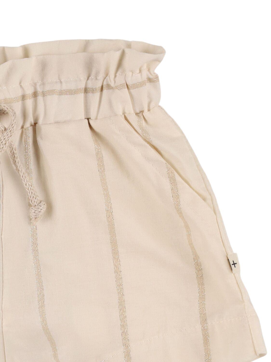 1 + IN THE FAMILY Printed Cotton Blend Shorts