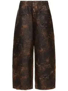 ACNE STUDIOS Monogram Coated Denim Jeans