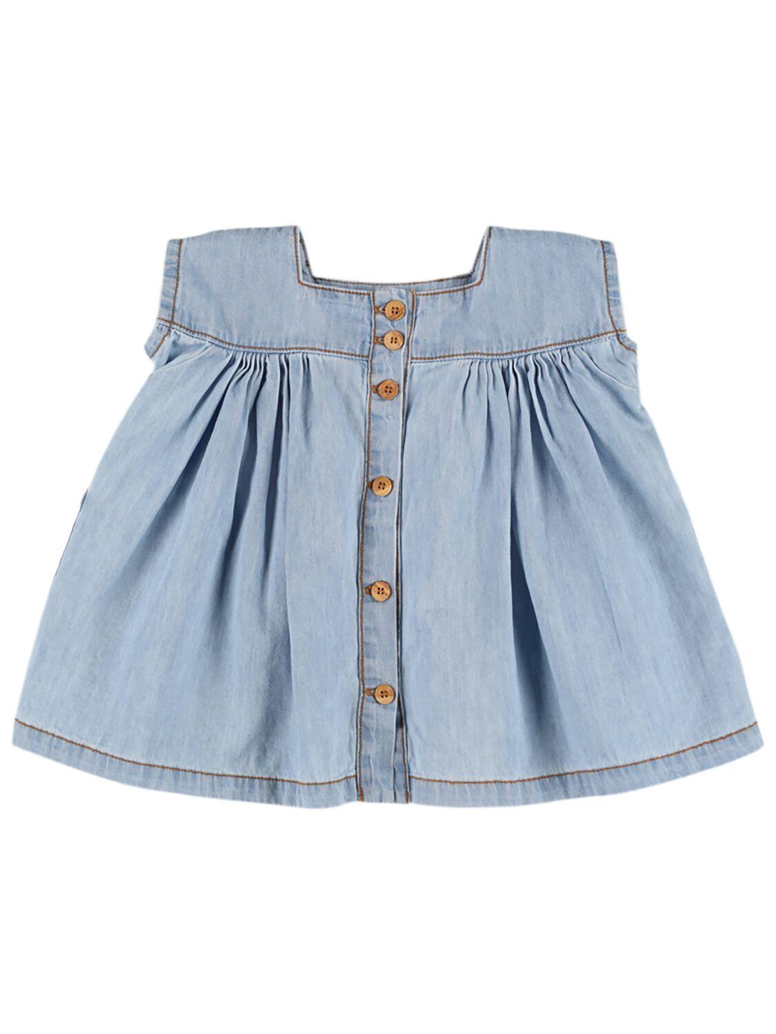 1 + IN THE FAMILY Cotton Chambray Dress