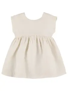 1 + IN THE FAMILY Check Print Linen Dress