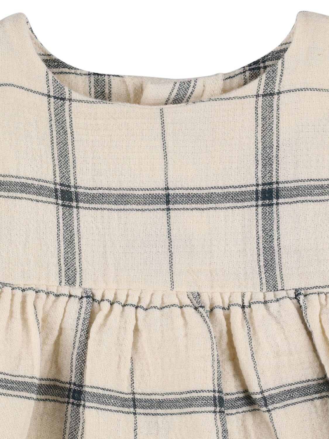 1 + IN THE FAMILY Check Print Cotton Dress