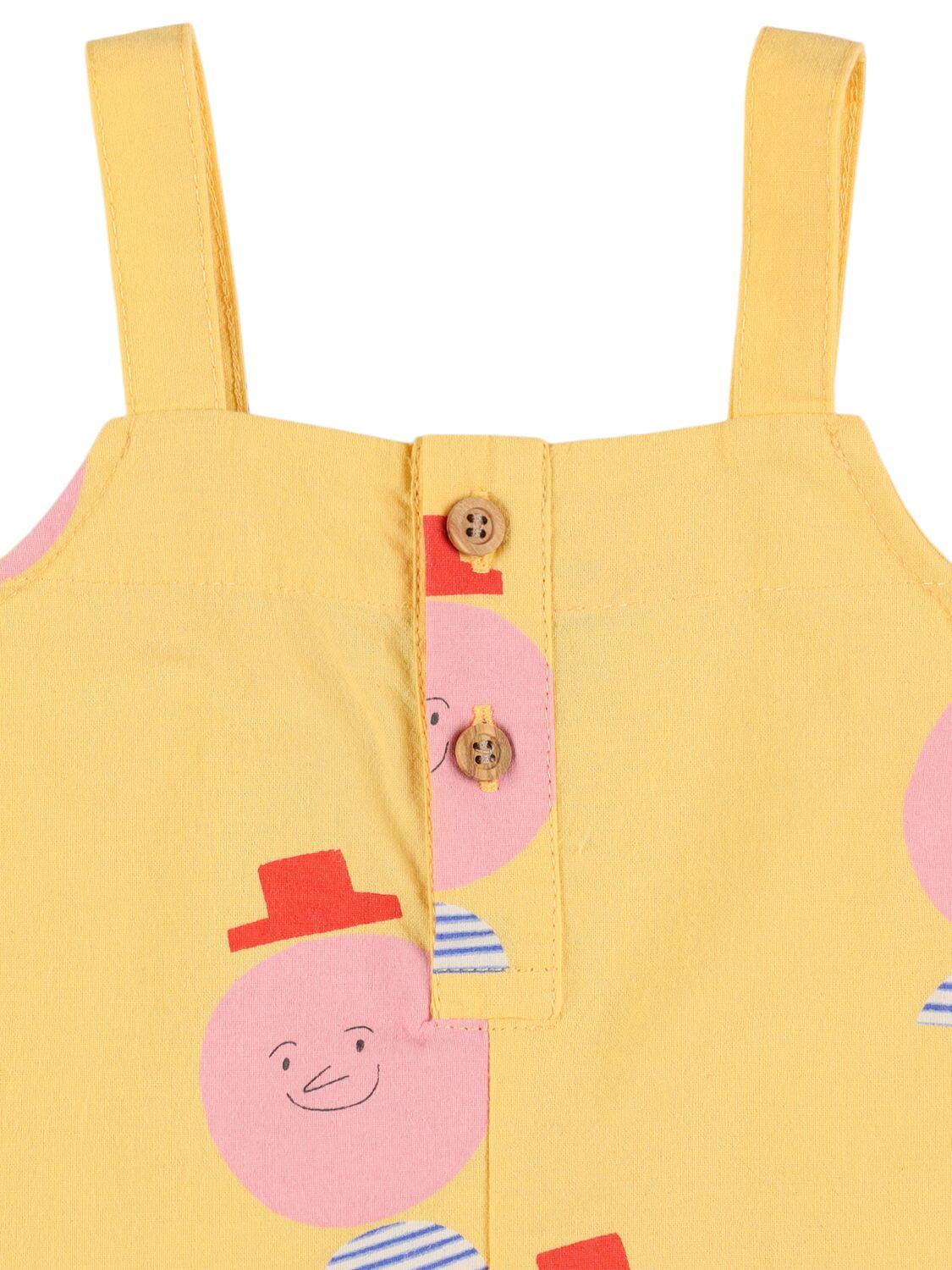 THE CAMPAMENTO Printed Cotton Overalls