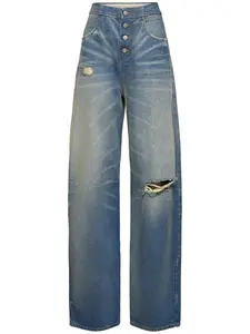 MM6 MAISON MARGIELA High Rise Straight Jeans