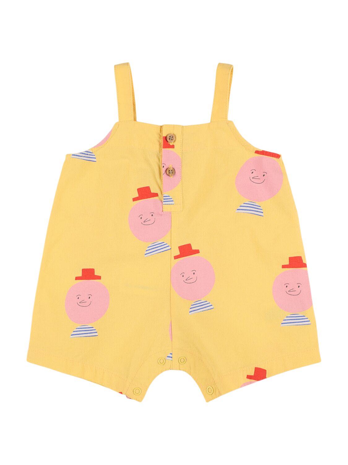 THE CAMPAMENTO Printed Cotton Overalls
