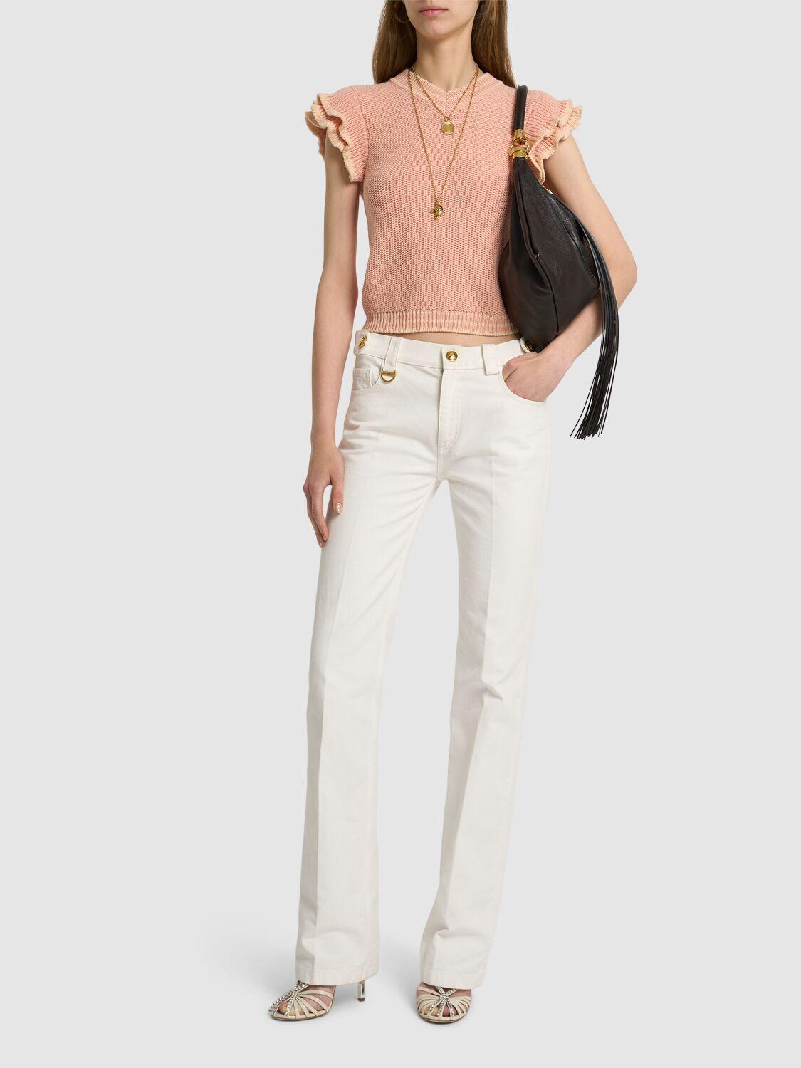 CHLOÉ Midrise Straight Jeans
