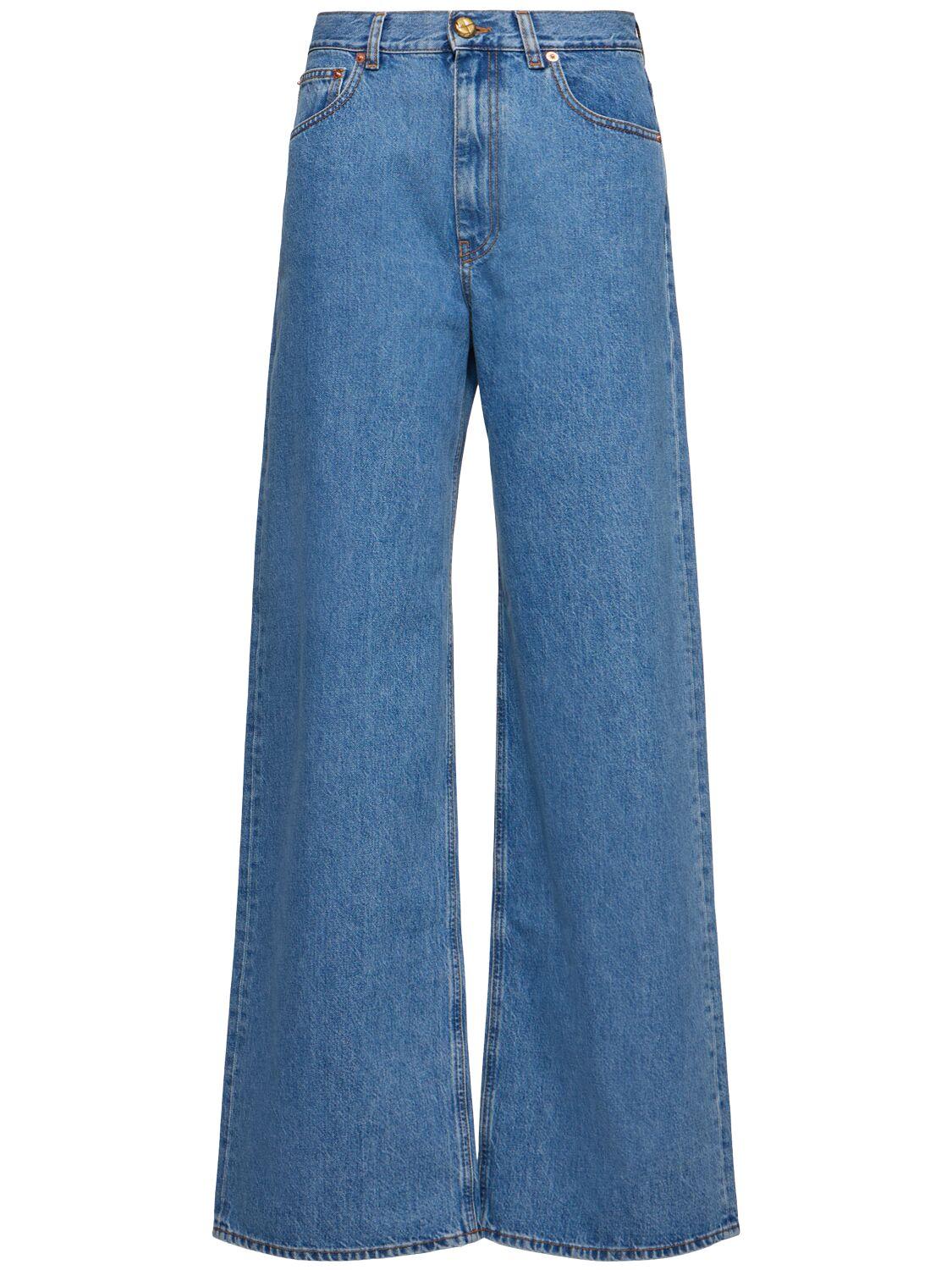 BLAZÉ MILANO Java High Rise Denim Wide Jeans