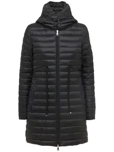 MONCLER Barbel Long Nylon Down Jacket
