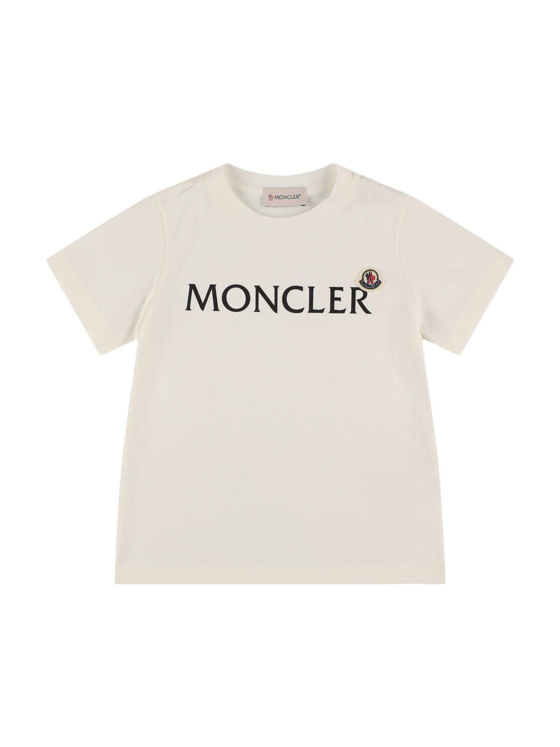 MONCLER Logo Cotton T-shirt