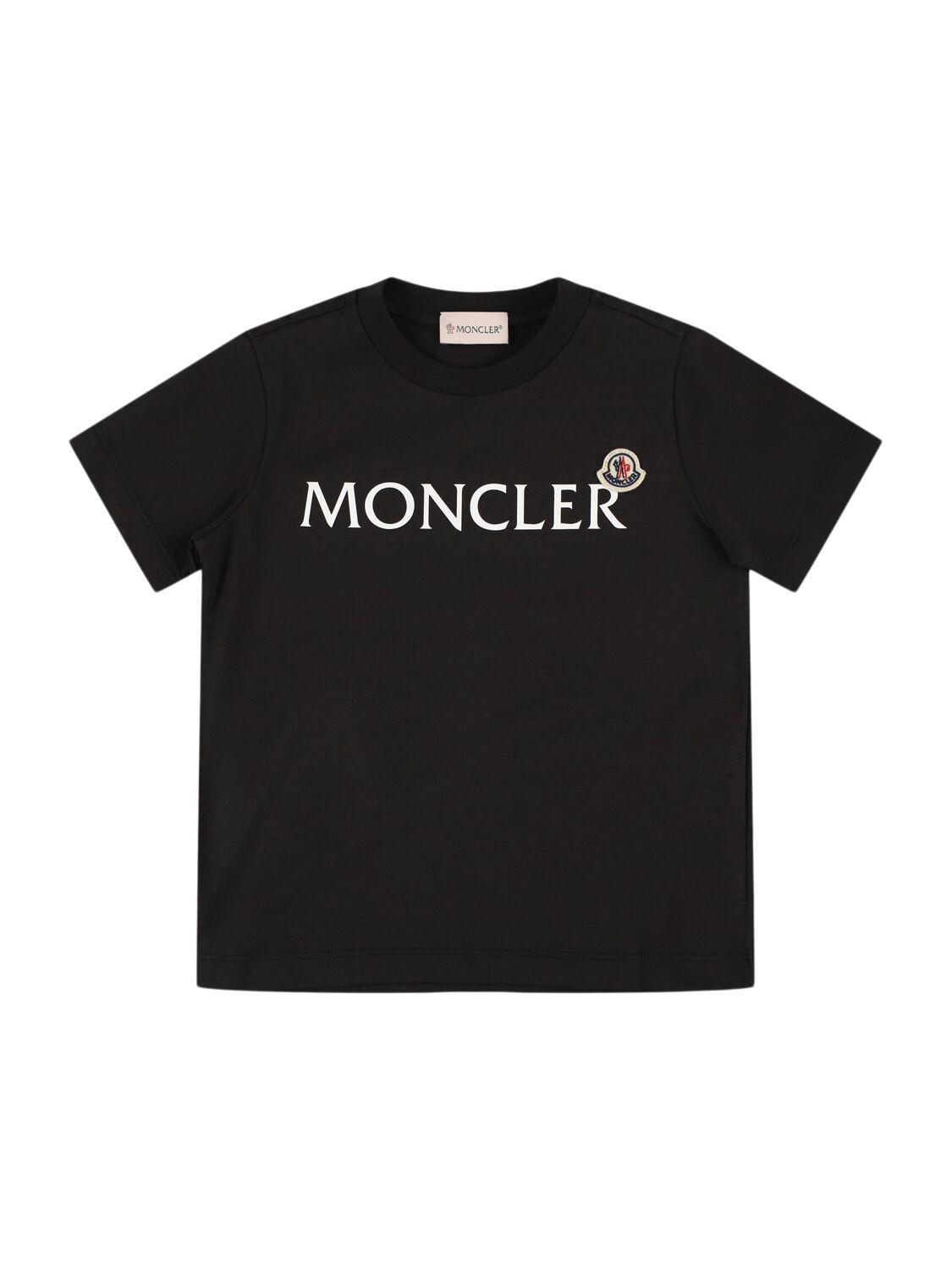 MONCLER Logo Cotton T-shirt