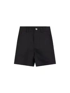 MONCLER Cotton & Linen Bermuda Shorts