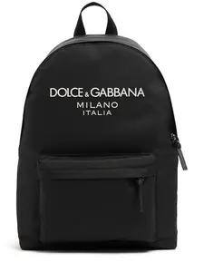 DOLCE & GABBANA Nylon Backpack with Logo