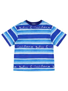 DOLCE & GABBANA Printed Cotton Jersey T-shirt