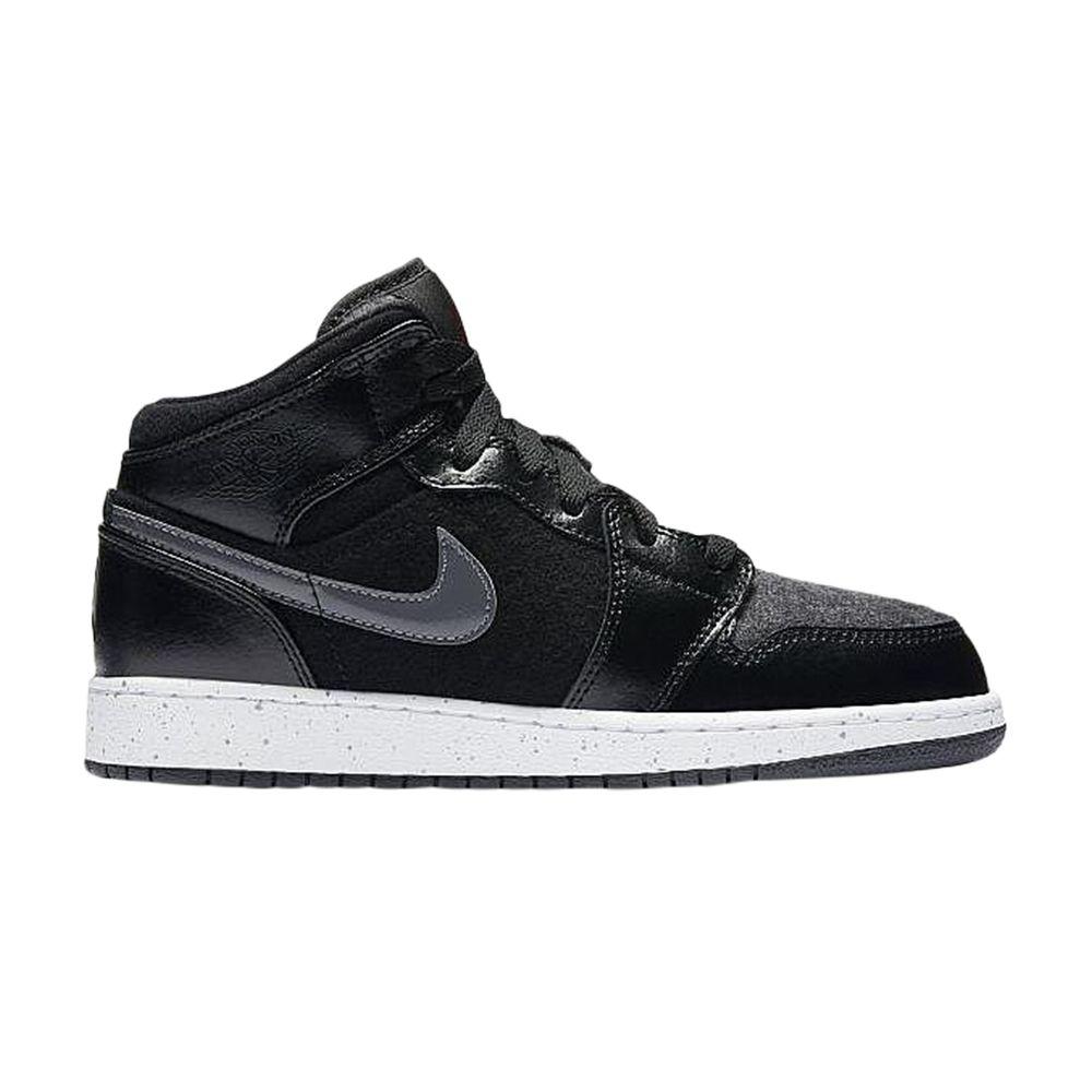 Air Jordan 1 Mid Premium 'Black Dark Grey'