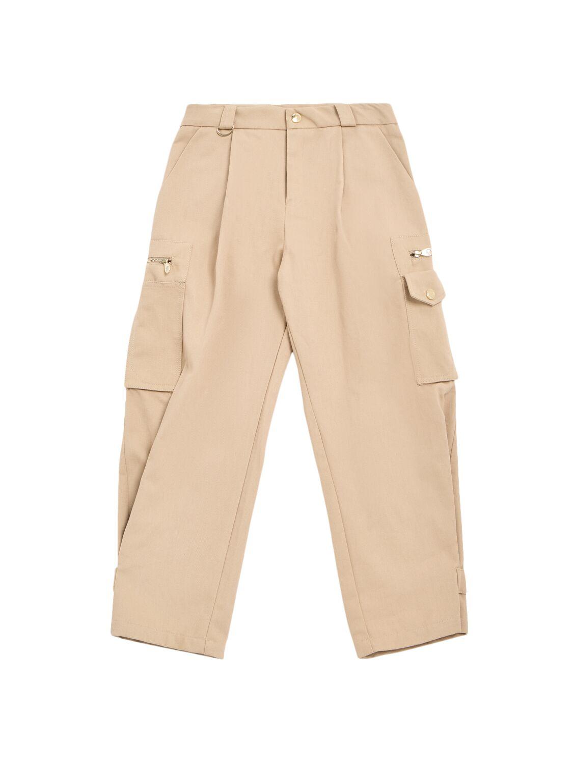 CHLOÉ Cotton Twill Cargo Pants