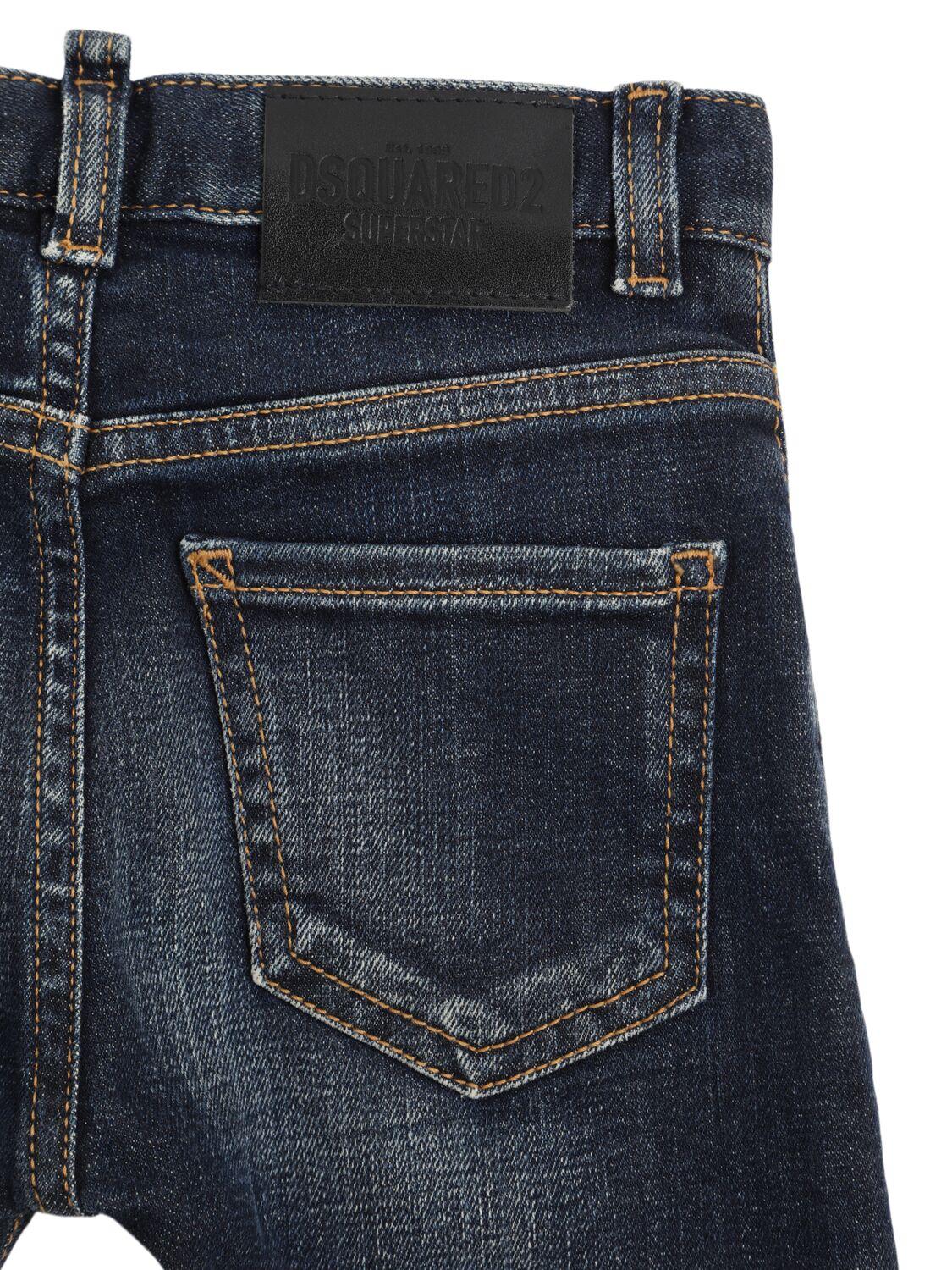DSQUARED2 5 Pocket Stretch Cotton Jeans