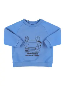 THE CAMPAMENTO Printed Cotton Sweatshirt