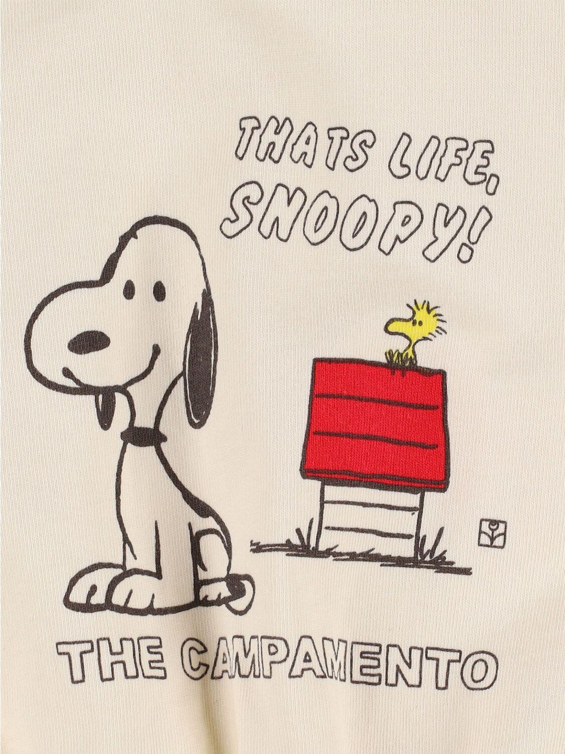 THE CAMPAMENTO Printed Cotton Sweatshirt