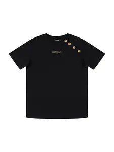 BALMAIN Printed Cotton Jersey T-shirt