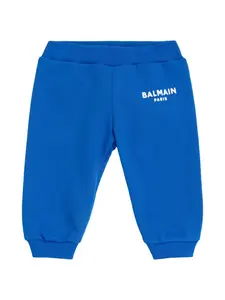 BALMAIN Printed Cotton Sweatpants