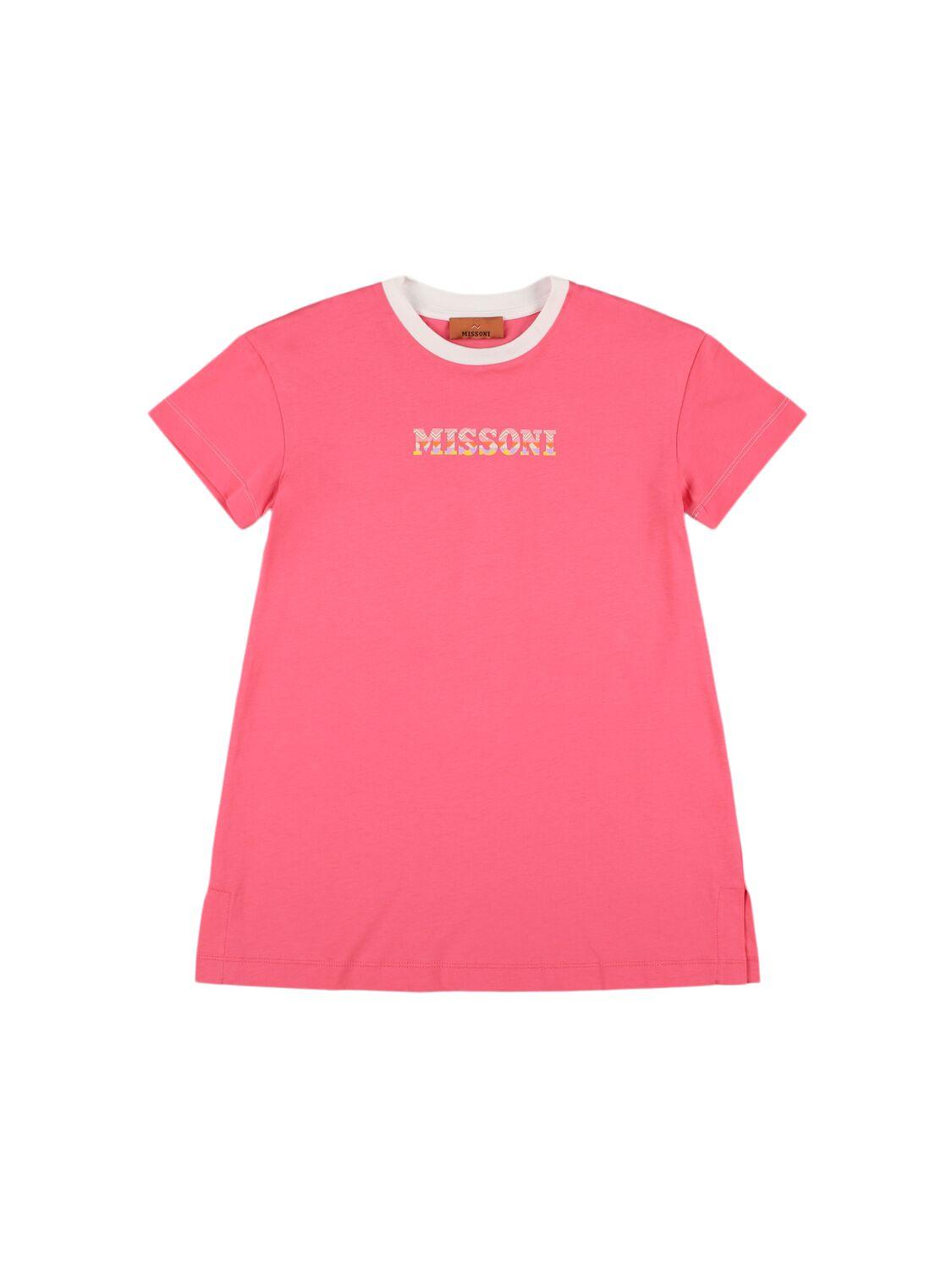 MISSONI Printed Cotton Jersey Dress