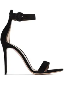 Gianvito Rossi Women's Portofino 105Mm Sandals in Black
