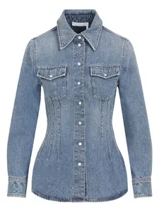 Chloé Chloé Women's Denim Shirt in Blue