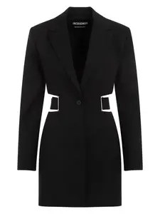 Jacquemus Women's La Robe Bari Mini Dress in Black