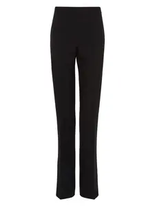 Ferragamo Women's Wool Trousers in Black