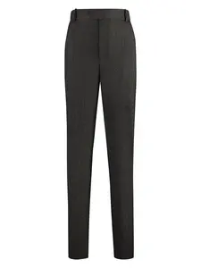 Bottega Veneta Women's Wool Trousers in Brown