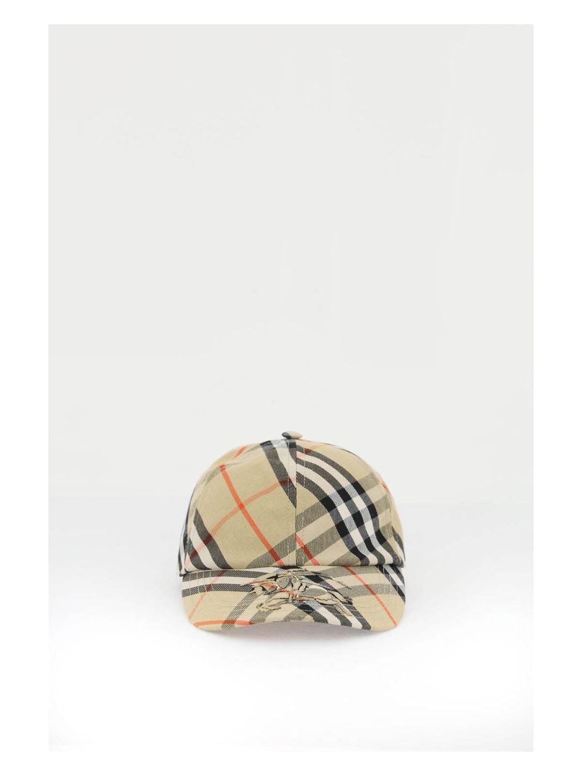 Burberry Bias Check Cap
