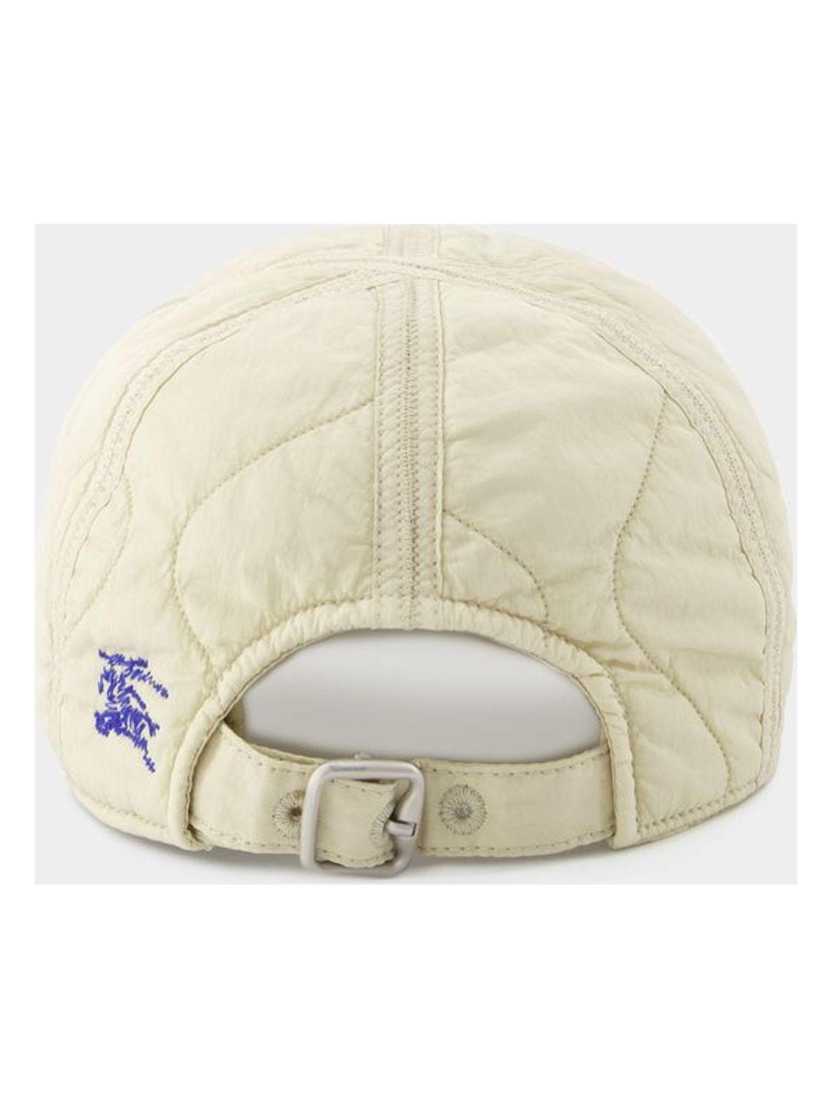 Burberry Quilted Cap in Beige