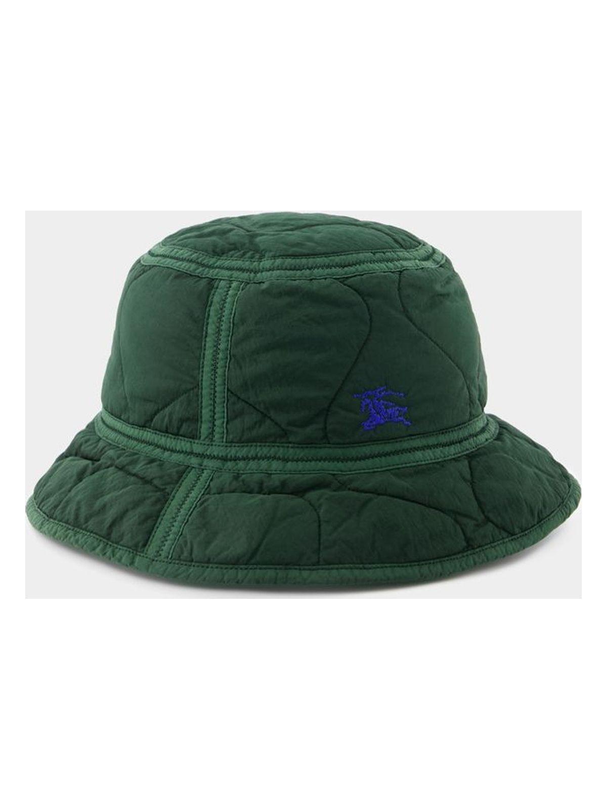 Burberry Quilted Bucket Hat in Khaki